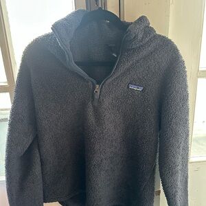 Patagonia Men's Charcoal Zip-Up Sweater